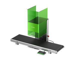 Découpe laser Xtool F1 ultra avec convoyeur
